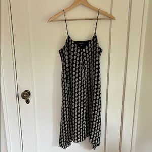 Madewell Black and White Dress